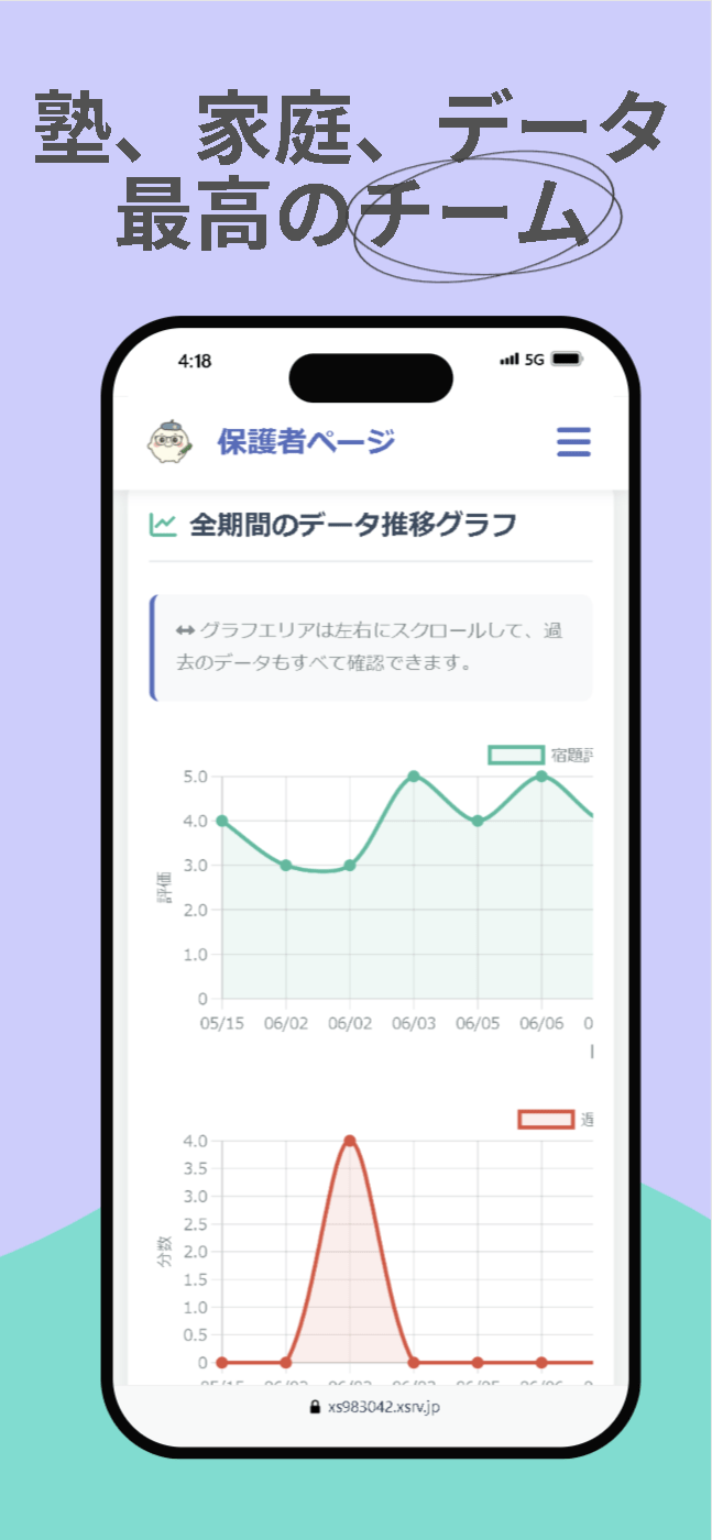 教室で講師と話すイラスト